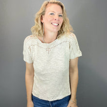 Load image into Gallery viewer, Sommerloch Top Knitting Kit | Juniper Moon Farm Zooey
