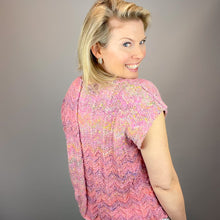 Load image into Gallery viewer, Short and Sweet Top Knitting Kit | Noro Kakigori & Knitting Pattern