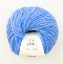 Load image into Gallery viewer, A skein of blue Beatrix yarn in color Cobalt