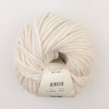Load image into Gallery viewer, A skein of cream Beatrix yarn in color Eggshell