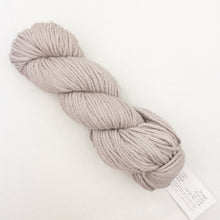 Load image into Gallery viewer, A light tan skein of Blue Sky Fibers Hand Dyes yarn on a white background