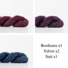 Load image into Gallery viewer, Nuance Cowl Knitting Kit | Madelinetosh Silk Cloud & Knitting Pattern