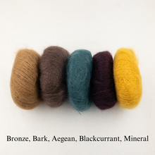 Load image into Gallery viewer, Kidsilk Haze Scarf Knitting Kit | Rowan Kidsilk Haze & Knitting Pattern (#158)