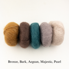 Load image into Gallery viewer, Kidsilk Haze Scarf Knitting Kit | Rowan Kidsilk Haze & Knitting Pattern (#158)