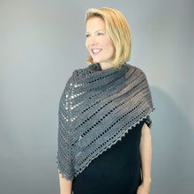Load image into Gallery viewer, Montego Shawl Crochet Kit | Road to China Light