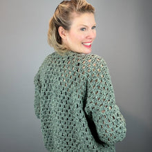 Load image into Gallery viewer, Easeful Cardigan Crochet Kit | Queensland Kathmandu Aran