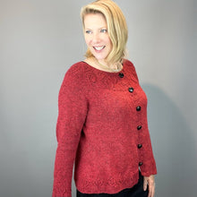 Load image into Gallery viewer, Gwenevere Cardigan Knitting Kit | Queensland Kathmandu DK