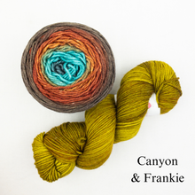 Load image into Gallery viewer, Brioche ShareCare Hat Knitting Kit | Freia Handpaints Superwash Merino Silk Worsted & Anzula For Better or Worsted