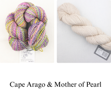 Load image into Gallery viewer, Linen Stitch Cowl Knitting Kit | Tanglewood Cashmere, Road to China Light & Knitting Pattern (#228)