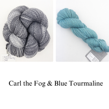 Load image into Gallery viewer, Linen Stitch Cowl Knitting Kit | Tanglewood Cashmere, Road to China Light & Knitting Pattern (#228)