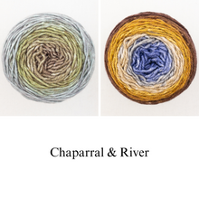 Load image into Gallery viewer, Asali Shawl Knitting Kit | Freia Superwash Merino Silk Worsted