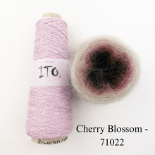 Load image into Gallery viewer, Shibui Spectrum Scarf Knitting Kit | Ito Kinu, Artyarns Mohair Ombre & Knitting Pattern