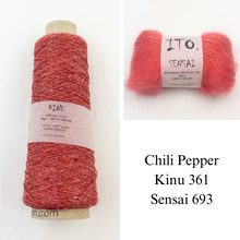 Load image into Gallery viewer, Tara Top Knitting Kit | Ito Kinu & Ito Sensai