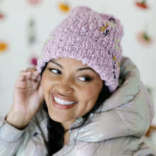 Load image into Gallery viewer, Come As You Are Beanie Knitting Kit | Knit Collage Spun Cloud Light & Knitting Pattern