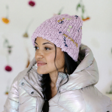 Load image into Gallery viewer, Come As You Are Beanie Knitting Kit | Knit Collage Spun Cloud Light & Knitting Pattern