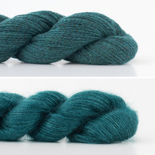 Load image into Gallery viewer, Aalto Poncho Knitting Kit | Madelinetosh Silk Cloud & Shibui Knits Pebble