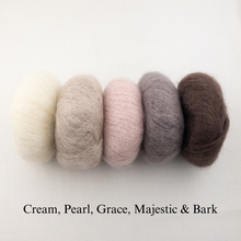 Load image into Gallery viewer, Kidsilk Haze Scarf Knitting Kit | Rowan Kidsilk Haze & Knitting Pattern (#158)