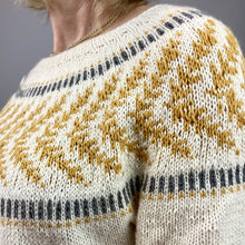 Load image into Gallery viewer, Forsythian Pullover Knitting Kit | Queensland United