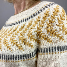 Load image into Gallery viewer, Forsythian Pullover Knitting Kit | Queensland United
