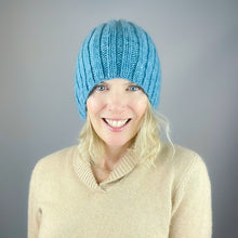 Load image into Gallery viewer, Malabrigo Ribbed Beanie Knitting Kit | Malabrigo Worsted & Knitting Pattern (#420)