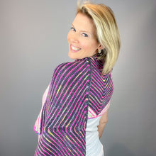 Load image into Gallery viewer, Prismatic Wrap Knitting Kit | Madelinetosh Pashmina