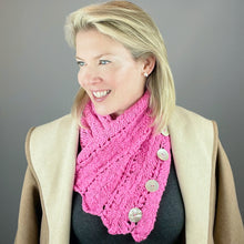 Load image into Gallery viewer, Spun Cloud Light Neck Wrap Knitting Kit | Knit Collage Spun Cloud Light & Knitting Pattern (#422)