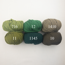 Load image into Gallery viewer, Easy Gathered Cardigan (Size Small) Knitting Kit | Aurora 8 & Knitting Pattern (#126)