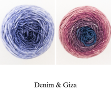 Load image into Gallery viewer, Asali Shawl Knitting Kit | Freia Superwash Merino Silk Worsted