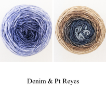 Load image into Gallery viewer, Asali Shawl Knitting Kit | Freia Superwash Merino Silk Worsted