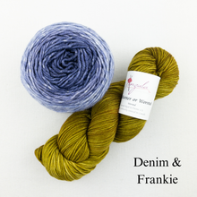 Load image into Gallery viewer, Brioche ShareCare Hat Knitting Kit | Freia Handpaints Superwash Merino Silk Worsted & Anzula For Better or Worsted