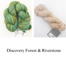 Load image into Gallery viewer, Linen Stitch Cowl Knitting Kit | Tanglewood Cashmere, Road to China Light & Knitting Pattern (#228)