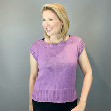 Load image into Gallery viewer, Seven Sisters Top | Blue Sky Fibers Organic Cotton Worsted