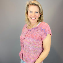 Load image into Gallery viewer, Short and Sweet Top Knitting Kit | Noro Kakigori & Knitting Pattern