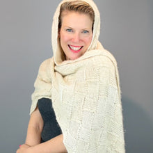 Load image into Gallery viewer, Tanglewood Entrelac Stole Knitting Kit | Tanglewood Cashmere Handspun & Knitting Pattern (#440)