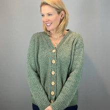 Load image into Gallery viewer, Visiting Cardigan Knitting Kit | Queensland Kathmandu Aran