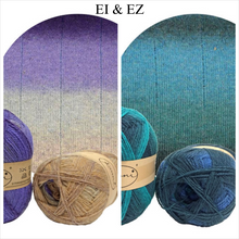Load image into Gallery viewer, Kauni Effektgarn Wiggle Wrap Knitting Kit | Kauni Effektgarn & Knitting Pattern