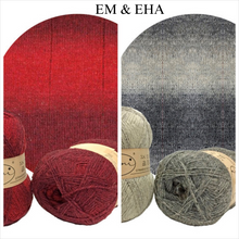 Load image into Gallery viewer, Kauni Effektgarn Wiggle Wrap Knitting Kit | Kauni Effektgarn & Knitting Pattern