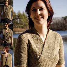 Load image into Gallery viewer, El Seyf Multi-Wrap Cardigan Knitting Kit | Juniper Moon Farm Zooey & Knitting Pattern