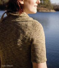 Load image into Gallery viewer, El Seyf Multi-Wrap Cardigan Knitting Kit | Juniper Moon Farm Zooey &amp; Knitting Pattern
