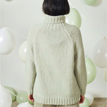 Load image into Gallery viewer, Eleanor Pullover Knitting Kit | Lang Yarns Malou Light & Knitting Pattern (278-15)