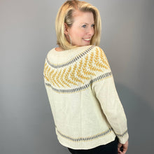 Load image into Gallery viewer, Forsythian Pullover Knitting Kit | Queensland United