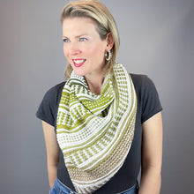 Load image into Gallery viewer, Filoli Cowl Knitting Kit | Freia Handpaints Superwash Merino Silk Sport & Karabella Aurora 6