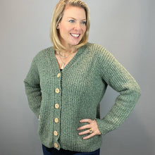 Load image into Gallery viewer, Visiting Cardigan Knitting Kit | Queensland Kathmandu Aran