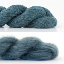 Load image into Gallery viewer, Aalto Poncho Knitting Kit | Madelinetosh Silk Cloud & Shibui Knits Pebble