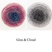 Load image into Gallery viewer, Asali Shawl Knitting Kit | Freia Superwash Merino Silk Worsted