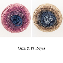 Load image into Gallery viewer, Asali Shawl Knitting Kit | Freia Superwash Merino Silk Worsted
