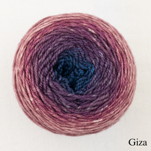 Load image into Gallery viewer, Ombré Elf Hat Knitting Kit | Freia Handpaints Superwash Merino Silk Sport & Knitting Pattern (#301)