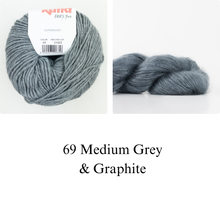 Load image into Gallery viewer, Cardigan No. 9 Knitting Kit | Katia Merino Aran & Madelinetosh Silk Cloud