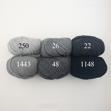 Load image into Gallery viewer, Rib & Garter Ridge Baby Blanket Knitting Kit | Karabella Aurora 8 & Knitting Pattern (#184)