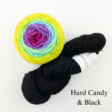 Load image into Gallery viewer, Brioche ShareCare Hat Knitting Kit | Freia Handpaints Superwash Merino Silk Worsted & Anzula For Better or Worsted